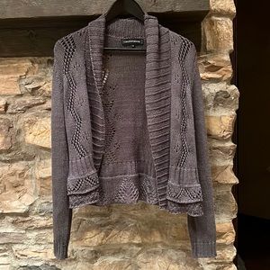 Stylish Gray Cardigan